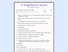 Tablet Screenshot of 21suggestions.com